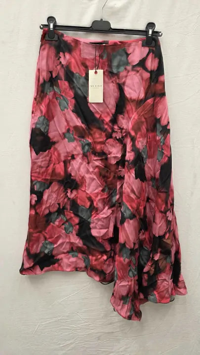 Ted Baker Darciia Knit Ruffle Midi Dress Size: 2