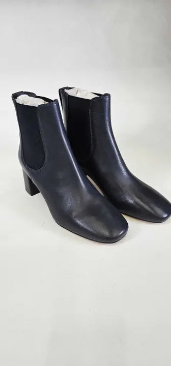 Hobbs London - Navy Imogen Leather Chelsea Boots - Navy Size: Uk6