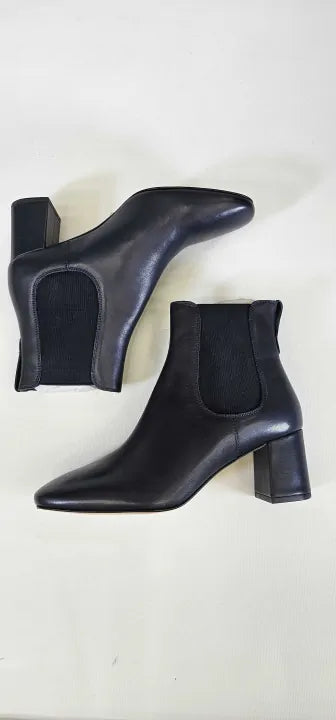 Hobbs London - Navy Imogen Leather Chelsea Boots - Navy Size: Uk6