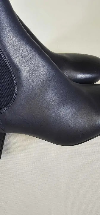 Hobbs London - Navy Imogen Leather Chelsea Boots - Navy Size: Uk6