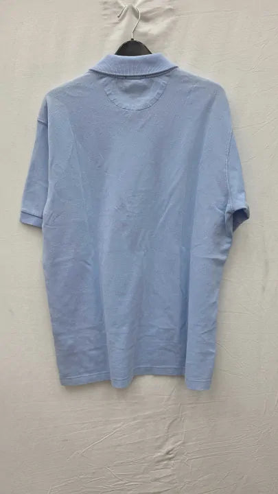 Lacoste - Sky Blue Classic Badge Polo Shirt Size: Medium