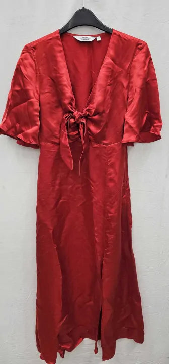 & Other Stories - Red Marcella Dress - Red Size: Uk8