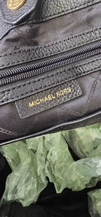 Michael Kors-30h1gbnt3l00121h-*-black-black Brooklyn Tote Bag-black Size: *