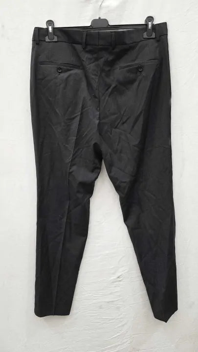 Hugo Boss Trousers In Virgin-wool Serge Size: 52