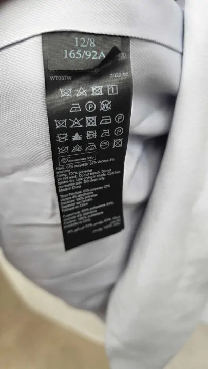Allsaints Aleida Tri Jersey Blazer Size: Uk 12
