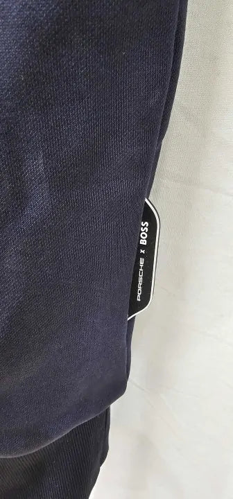 Boss-50486249_404-l-blue-dark Blue Shepard Cotton Blend Jacket-blue Size: L