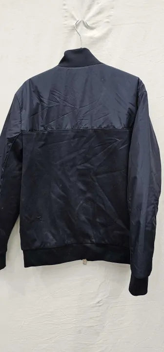 Boss-50486249_404-l-blue-dark Blue Shepard Cotton Blend Jacket-blue Size: L