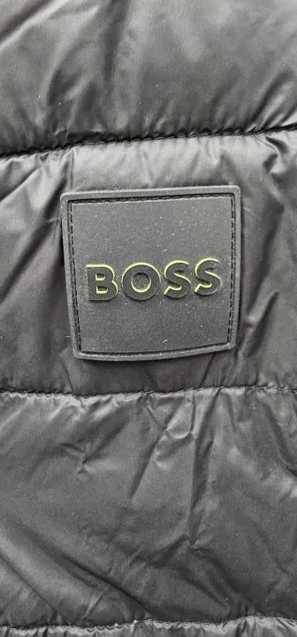Boss-50472472_001-xl-black-black Thor Quilted Coat-black Size: Xl