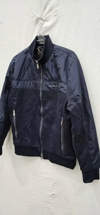 Boss-50486249_404-s-blue-dark Blue Shepard Cotton Blend Jacket-blue Size: S