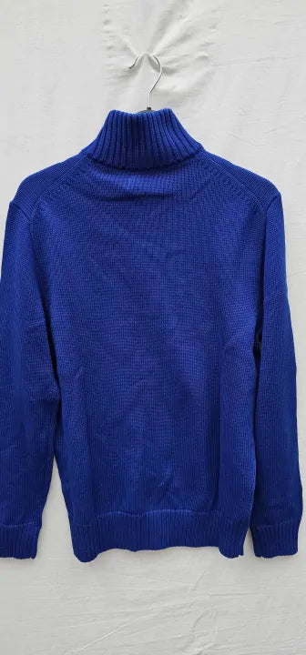 Polo Ralph Lauren-710859939501-xs-blue-blue Half Zip Cotton Jumper-blue Size: Xs