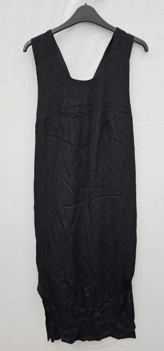 Mango - Black Scoop-back Bodycon Dress - Black Size: L