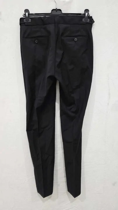 Reiss Aspire Slim-fit Wool Suit Trousers In Black Size: 30Ich