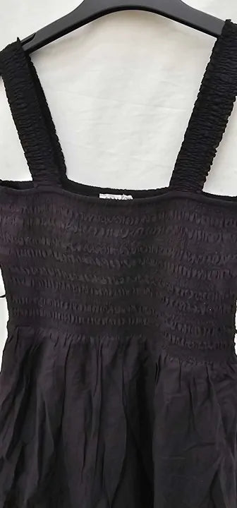 Seafolly - Black Beach House Dress - Black Size: M