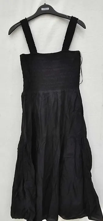 Seafolly - Black Beach House Dress - Black Size: M
