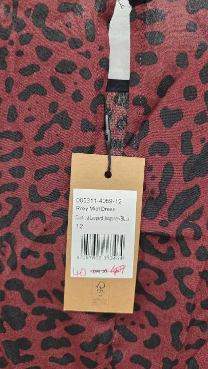 Hush Roxy Midi Dress Size: Uk 12
