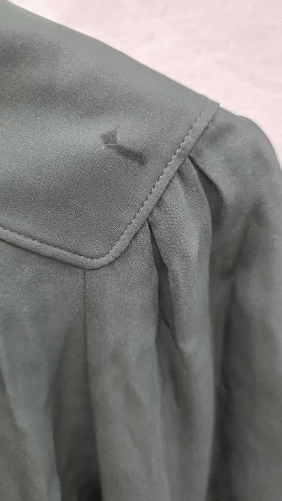 Paige - Bottle Green Kirstie Drape Blouse Size: Medium