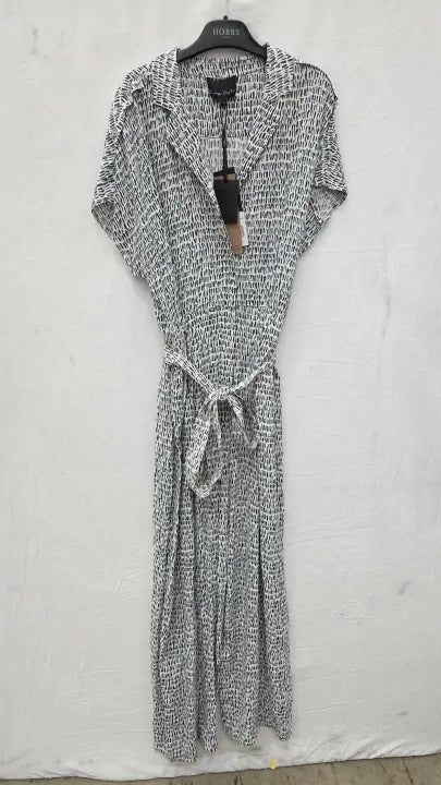 Phase Eight - Navy/white Paige Jumpsuit - Navy Size: Uk 14