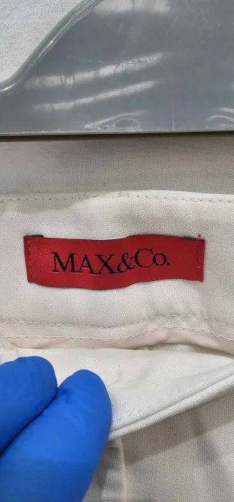 Max&co. - Ivory Iortensi Trouser - Cream Size: Uk14