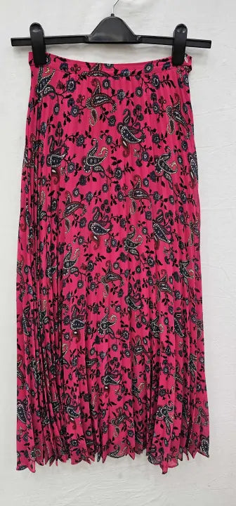 Paisley Print Maxi Skirt Size: 36