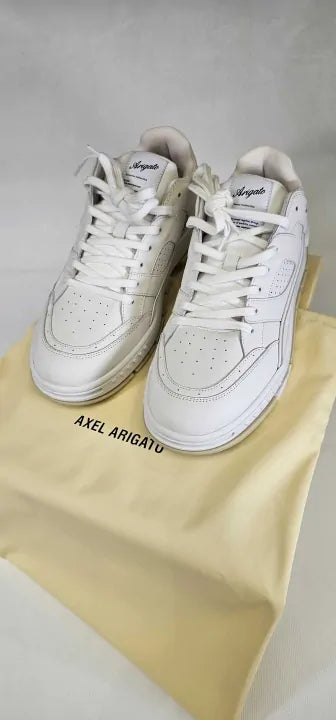 Axel Arigato - Men's Beige Axel Area Lo Trainers - Multi Size: Uk9,5