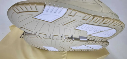 Axel Arigato - Men's Beige Axel Area Lo Trainers - Multi Size: Uk9,5