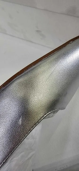 L K Bennett - Silver Willow Leather Pumps - Silver Size: 39