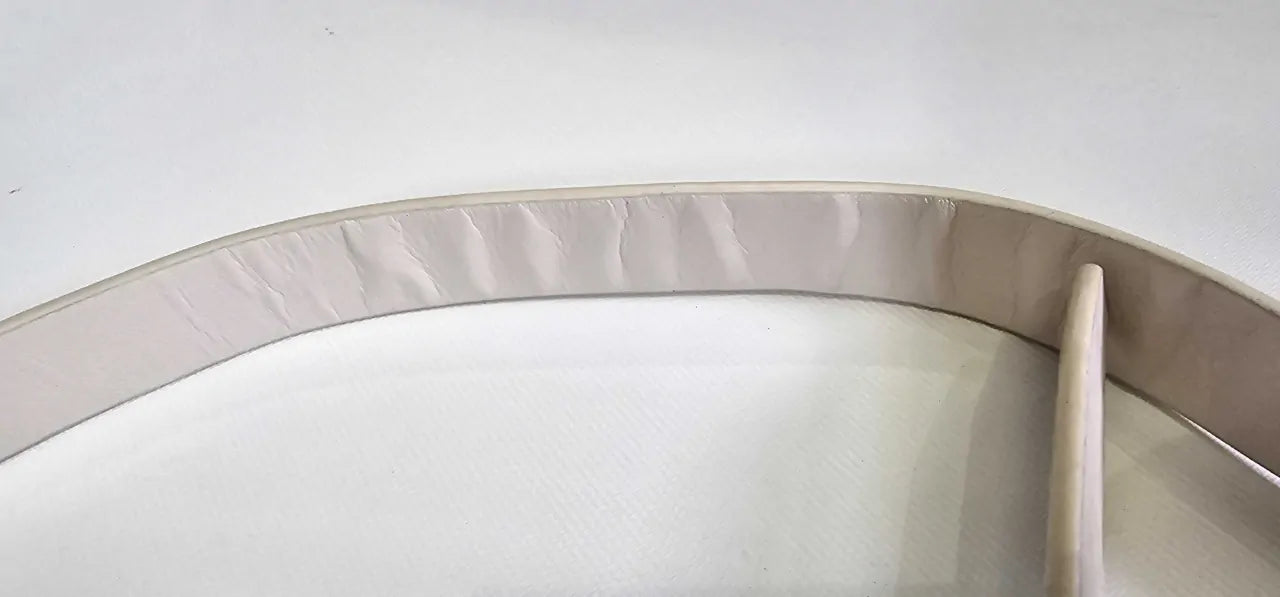 Phase Eight - Cream Leather Waist Belt - Cream Size: S/m