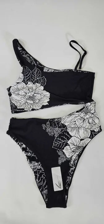 Maaji - Black French Toile Wonderfull One Piece Swimsuit - Black&white Size: L