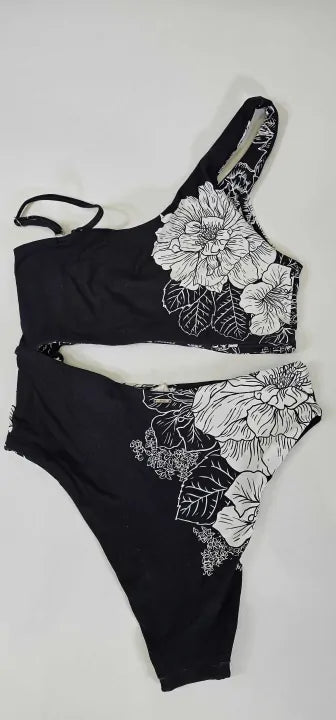 Maaji - Black French Toile Wonderfull One Piece Swimsuit - Black&white Size: L