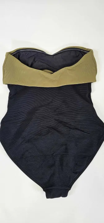 Jets - Versa Cutout Bandeau One Piece - Multi Size: Uk12