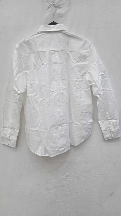 Gant - White Oxford Cotton Shirt Size: 44