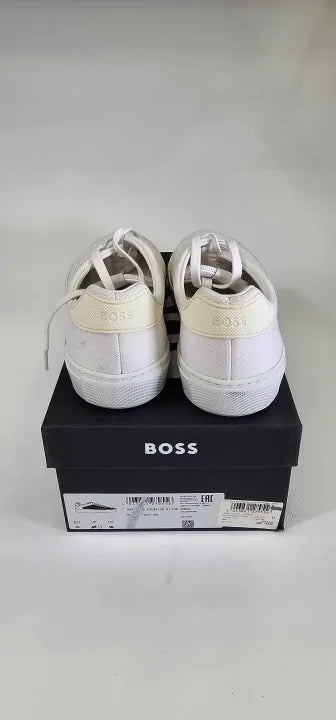 Boss - White Mirage Tenn Trainers - White Size: Uk12