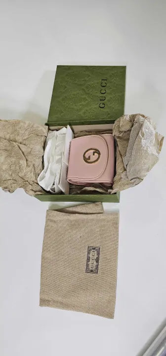 Gucci - Gucci Blondie Medium Chain Wallet - Pink Size: *