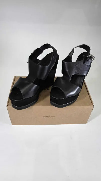 Whistles Papil Open Side Wedge Size: Uk 6
