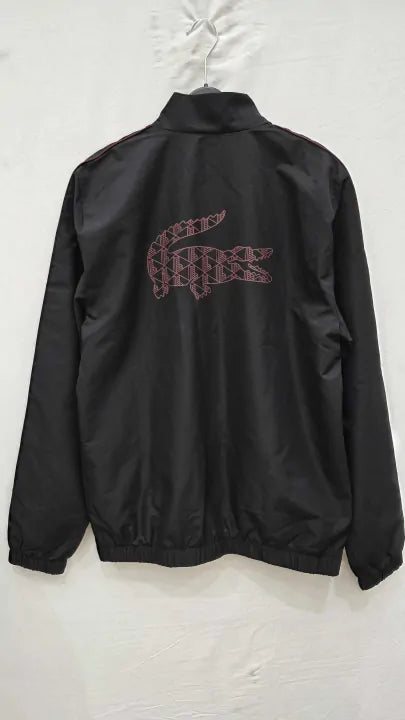 Lacoste - Black Two Piece Tracksuit Size: M