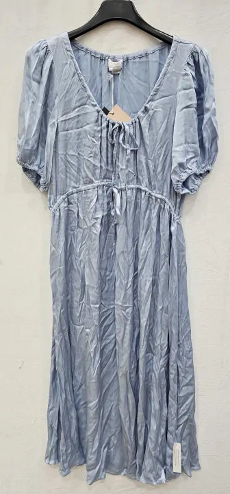 Ghost - Morella Dress - Blue Size: M