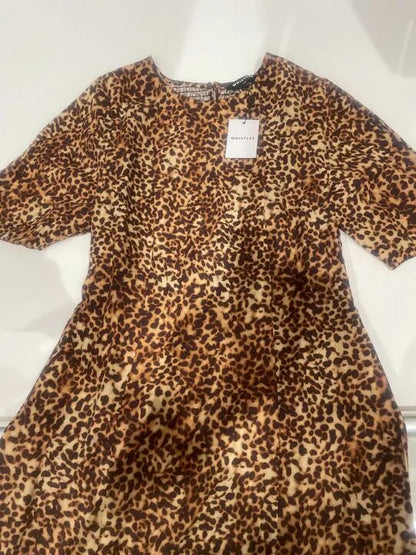 Whistles - Multi Marble Spot Veda Midi Dress Size: Uk 14
