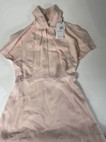 Reiss - Nude Andressa Short Sleeve Dress Size: Uk 6 deal !!