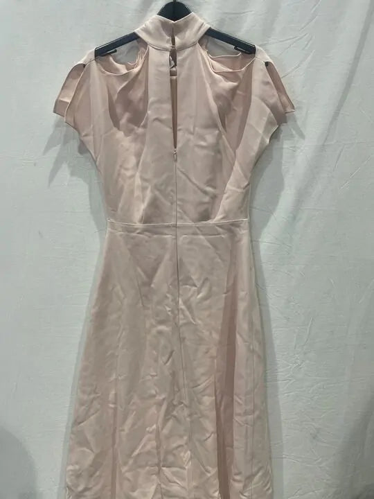 Reiss - Nude Andressa Short Sleeve Dress Size: Uk 6 deal !!