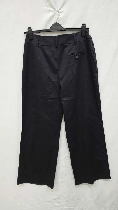 Whistles - Navy Tess Full Length Trousers Size: Uk 14 deal !!