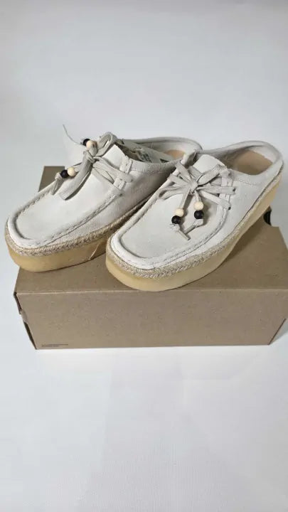 Clarks Originals - Women's White Wallabee Cup Originals Shoe Size: Uk 6
