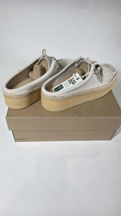 Clarks Originals - Women's White Wallabee Cup Originals Shoe Size: Uk 6