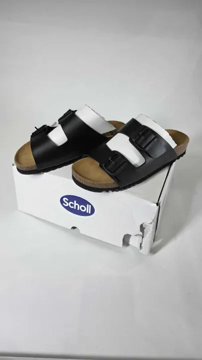 Scholl - Women's Black Josephine Sandal Size: Uk 4