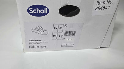Scholl - Women's Black Josephine Sandal Size: Uk 4