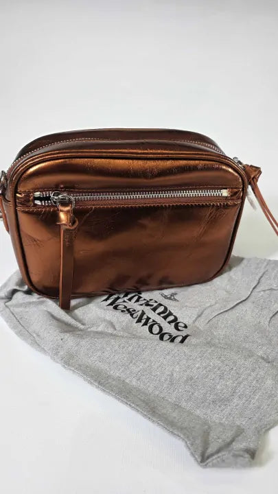 Vivienne Westwood Logo Embossed Camera Bag Size: * deal !!