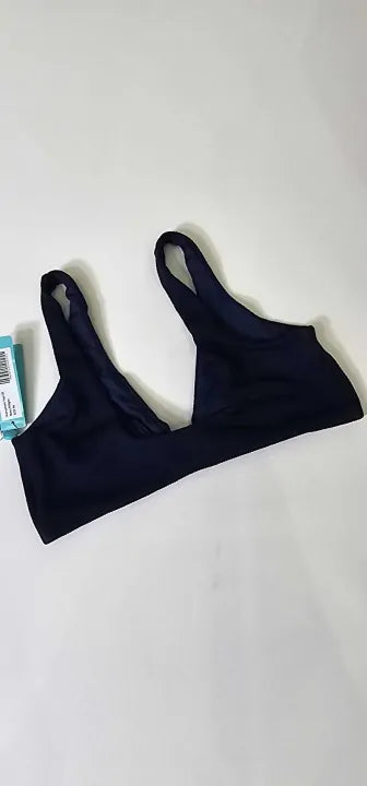 Melissa Odabash - Navy Ridges Hamptons Bikini Top - Navy Size: Uk14