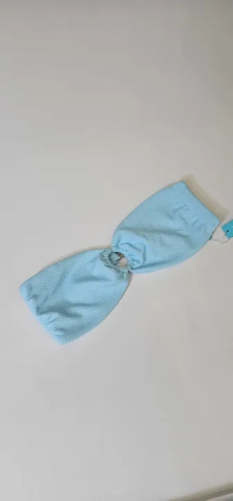Melissa Odabash - Melbourne Top Sky Ridges - Blue Size: Uk14