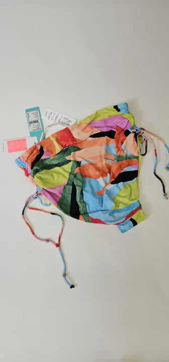 Seafolly-40694-978 Aquamarine-10-blue-aquamarine Tropfest Drawstring Hipster-blue Size: Uk10