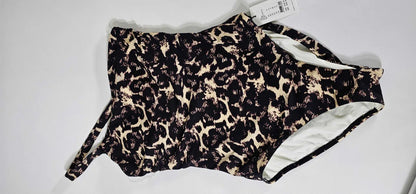 Jets - Black Allure One Shoulder Swimsuit - Black Size: Uk12