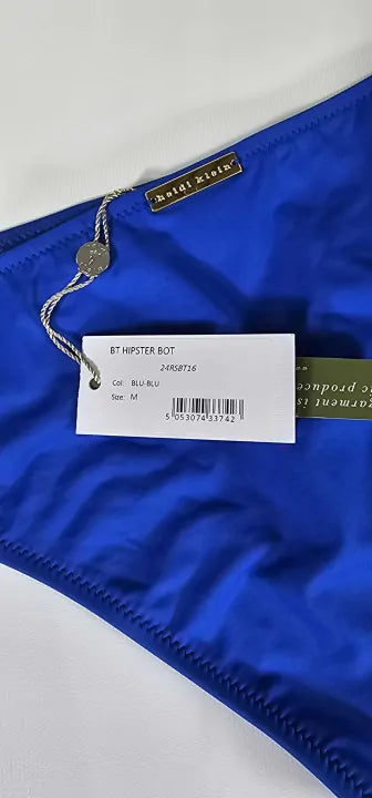 Heidi Klein - The Baths Hipster Bottom - Blue Size: M